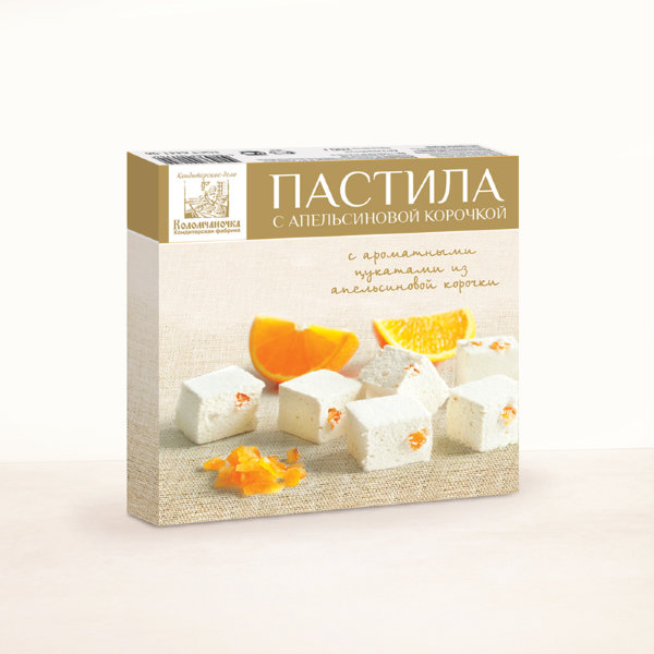 №2 Пастила 205г с апельсиновой корочкой  в Сергиевом Посаде
