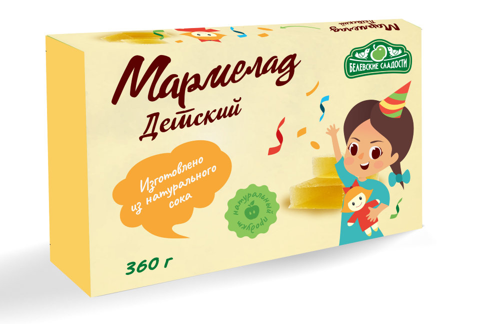  Мармелад  "Детский" белевский 360г   в Сергиевом Посаде