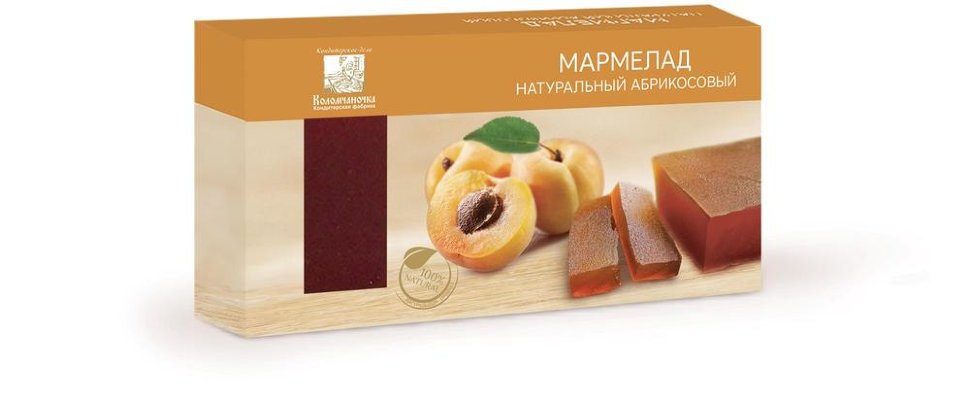  Мармелад пластовый 210г абрикосовый  в Сергиевом Посаде