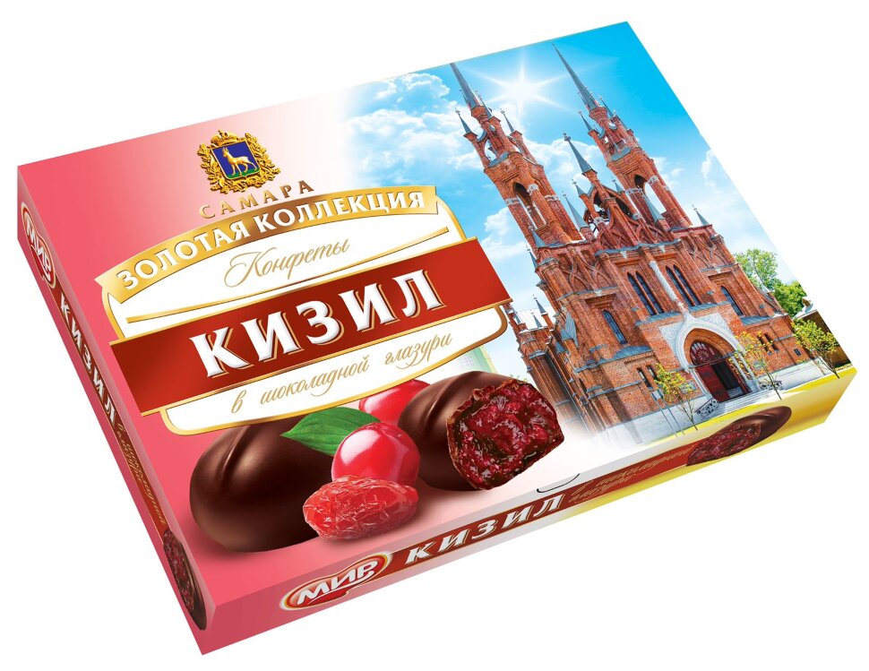  КФ МИР Кизил в шоколадной глазури 160г в Сергиевом Посаде