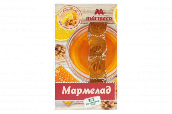 №2 Мармелад "Иммунитет"  Мёд, лимон, грецкий орех, 180г  в Сергиевом Посаде